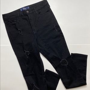 Hollister Women’s Black High Rise Super Skinny